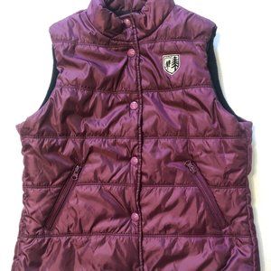 American Eagle Grape Purple Outer Wear Vest Womens Medium M
